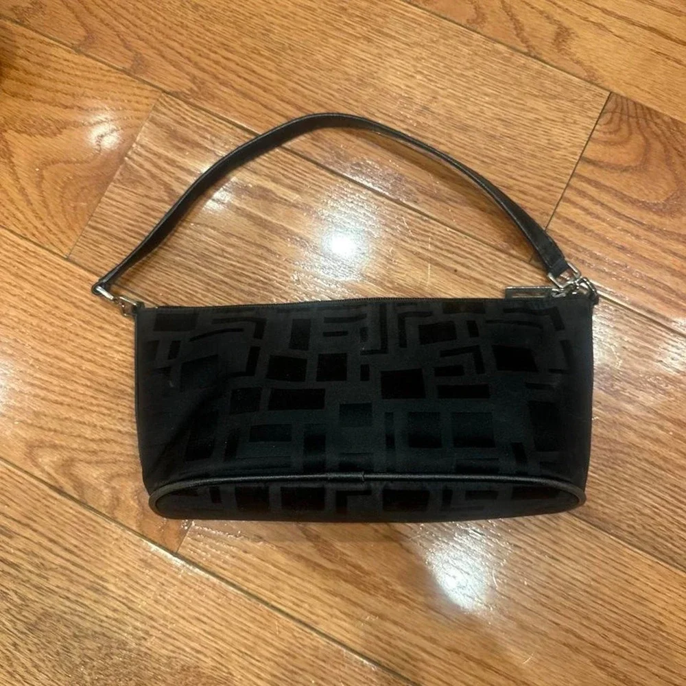 Vintage Black Logo Bag